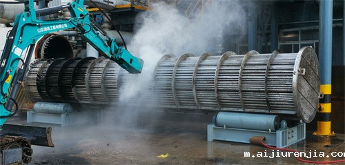 壳层清洗前后对比